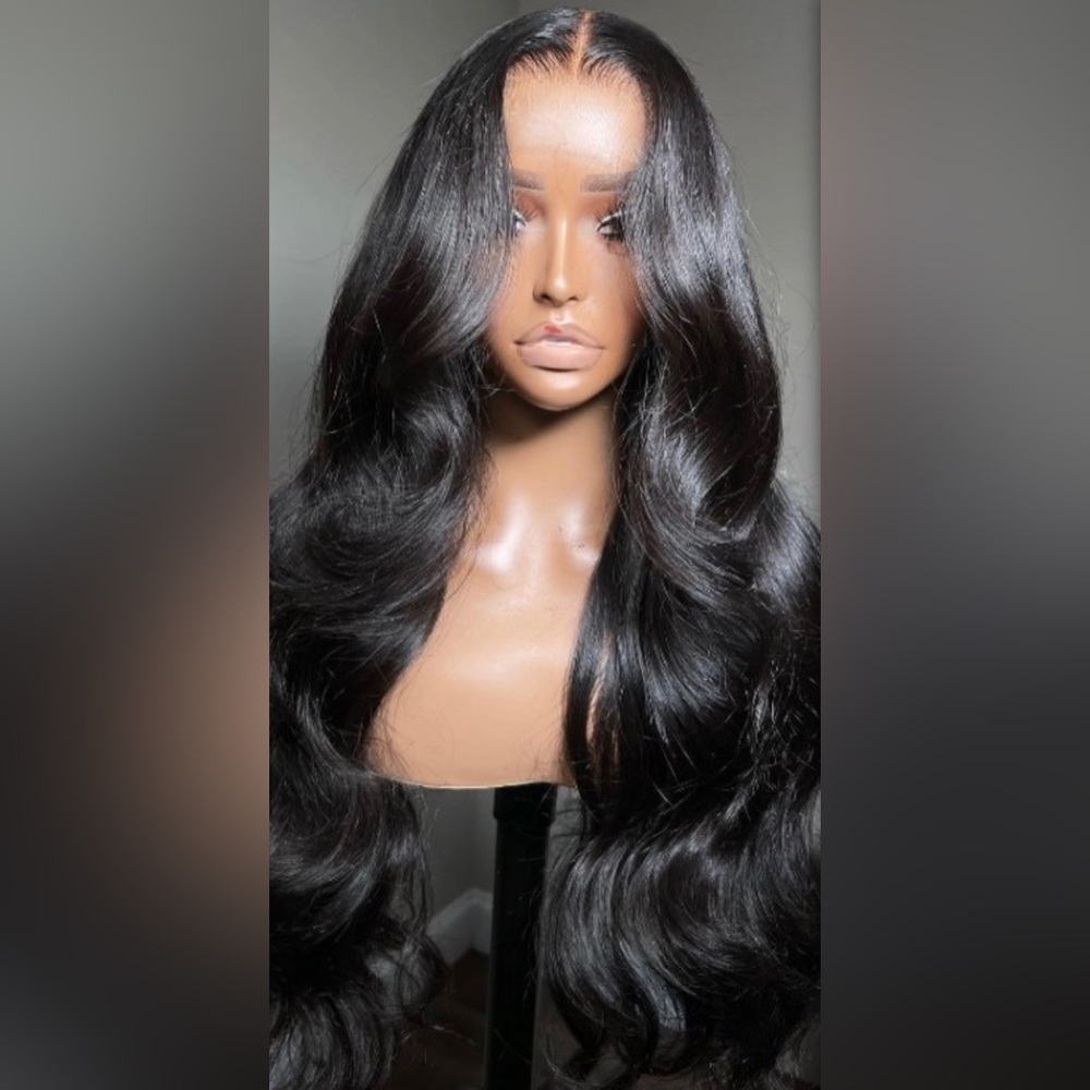 24 inches Brazilian lace front wig